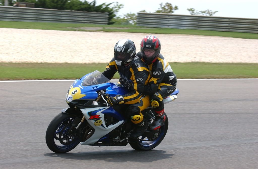 Riding with a passenger